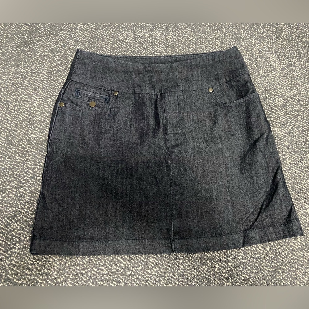 Denim Skort